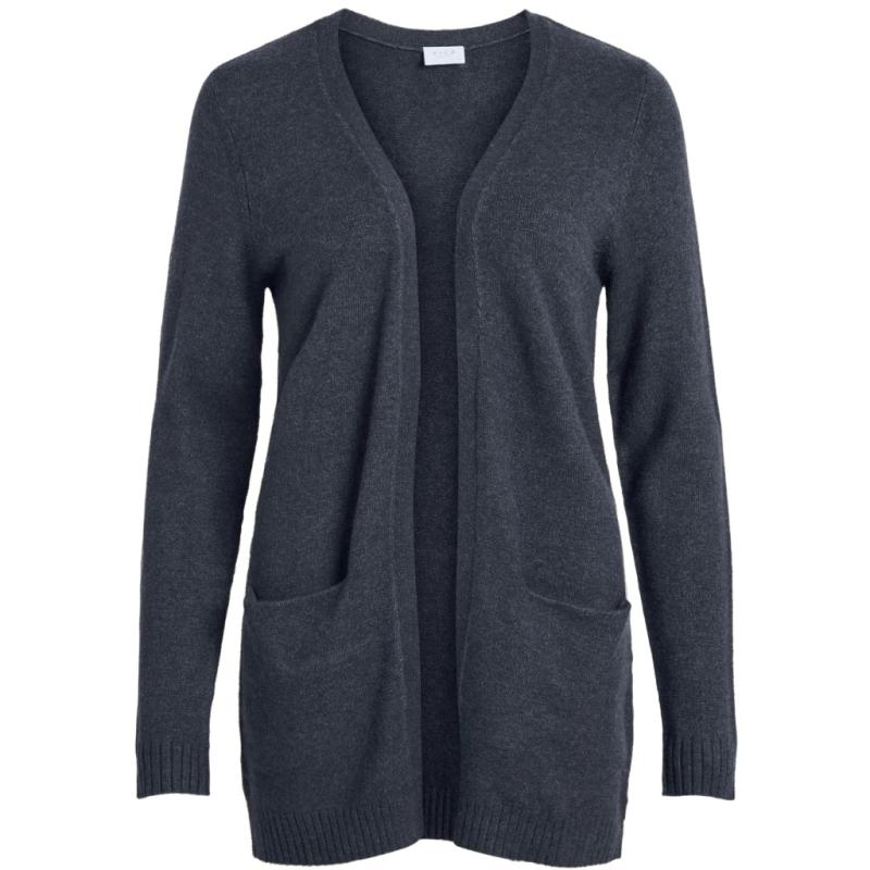 Dame Cardigan Viril   Total Eclipse Melange fra Vila