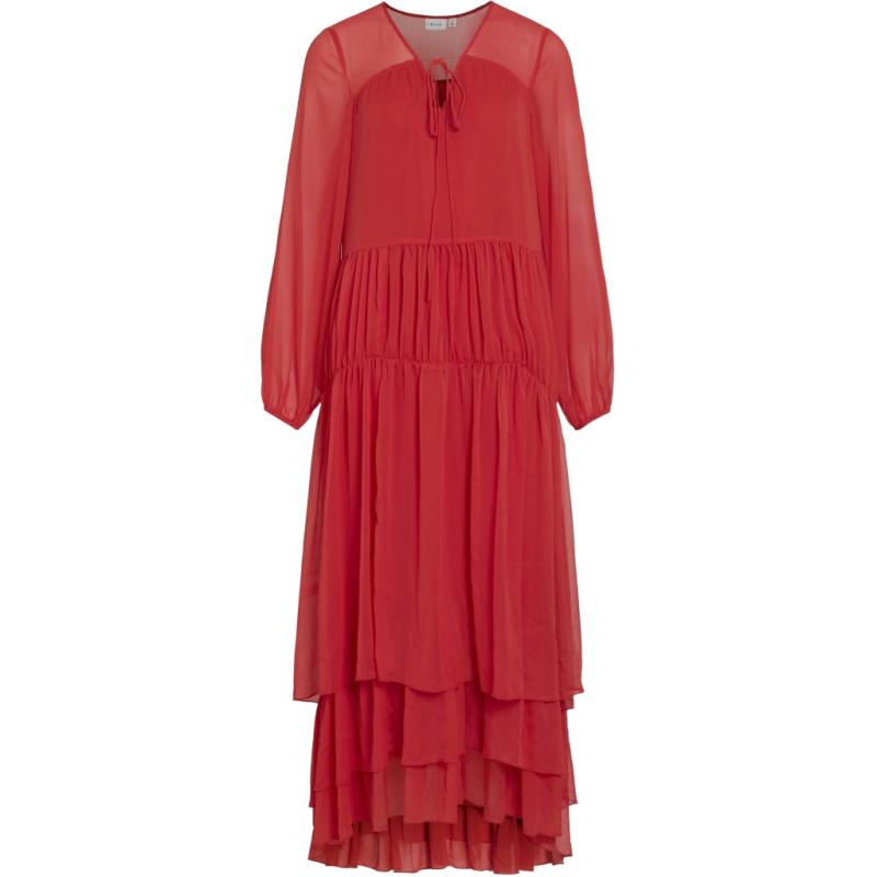 Dame Kjole Vikale   Poppy Red fra Vila