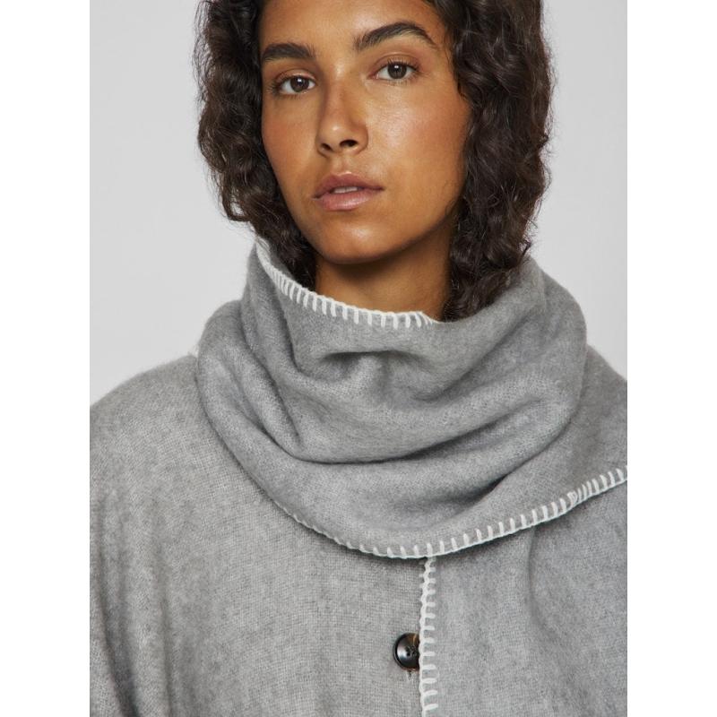 Dame Scarf Visantel   Light Grey Melange fra Vila