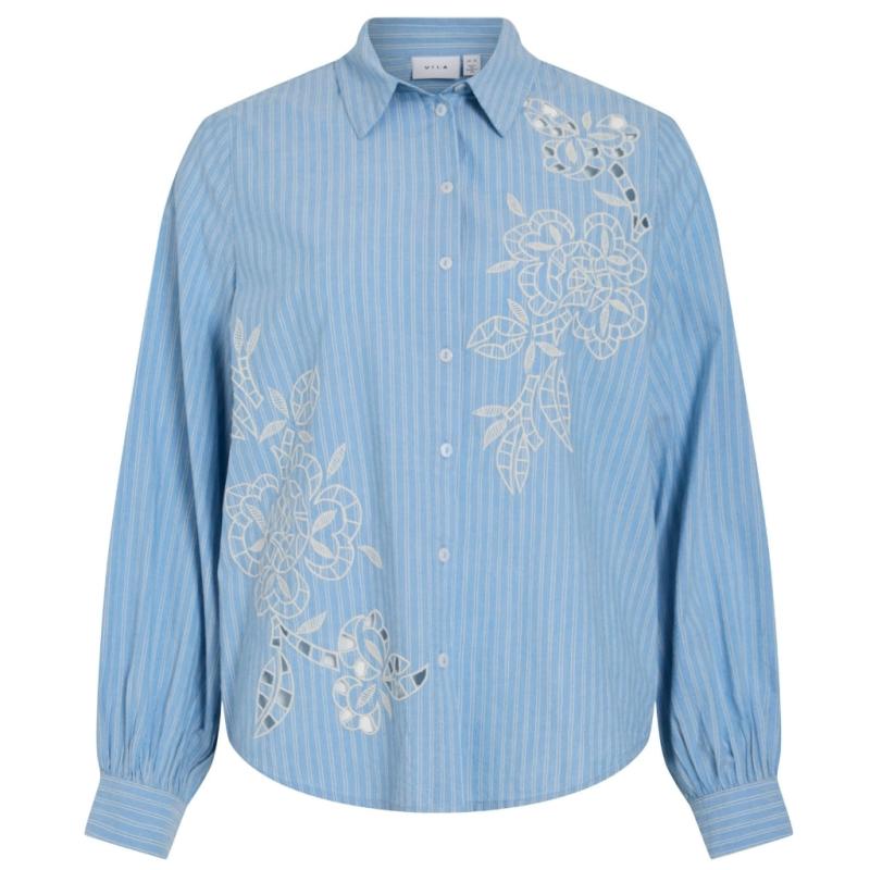 Dame Skjorte Vicaspiana Blissful Blue fra Vila