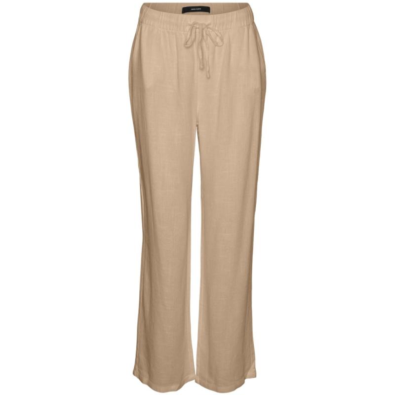 Dame Bukser Vmline   Irish Cream fra Vero Moda