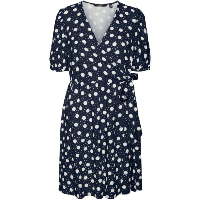 Dame Kjole Vmjesmilo   Navy Blazer Snow White Dots fra Vero Moda