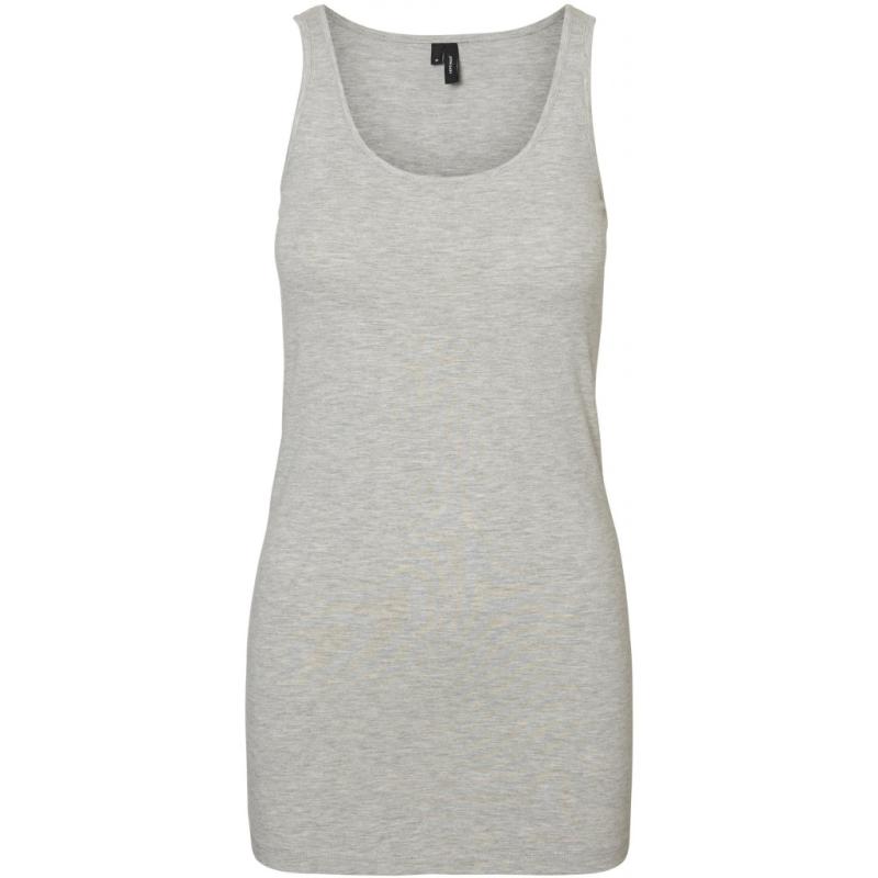 Dame Tanktop Vmmaxi   Light Grey fra Vero Moda