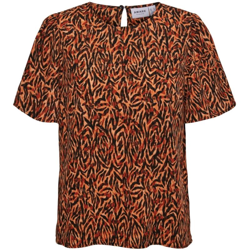 Dame Bluse Vmsienna   Cinnamon Stick fra Vero Moda