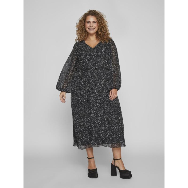 Kjole Curve Dame Vidaliana   Black fra Vila