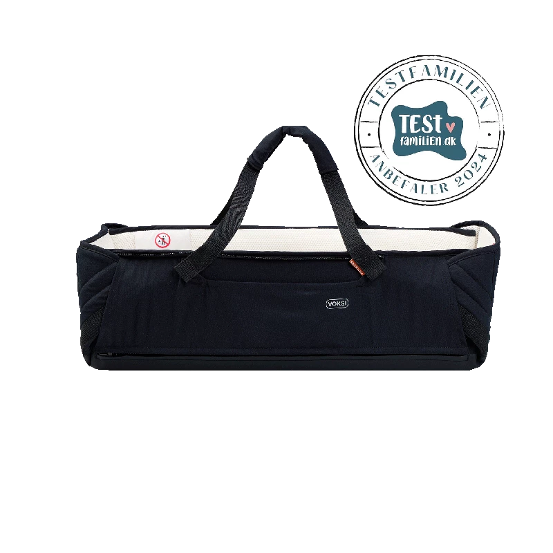 Barnevognspakke M.   Carry Me   Black Cream fra Voksi