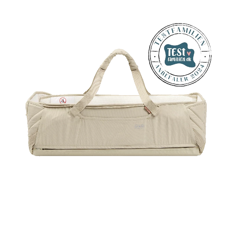 Barnevognspakke M.   Carry Me   Seashell Sand Cream fra Voksi