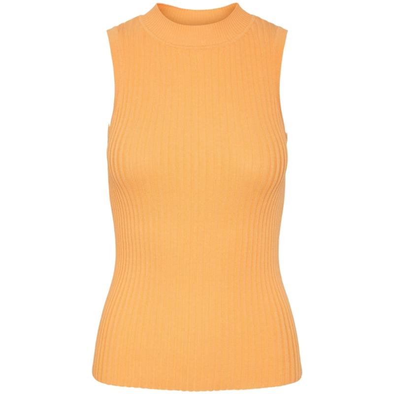 Yas Strik Tank Top Yastanki   Mock Orange fra Y.a.s
