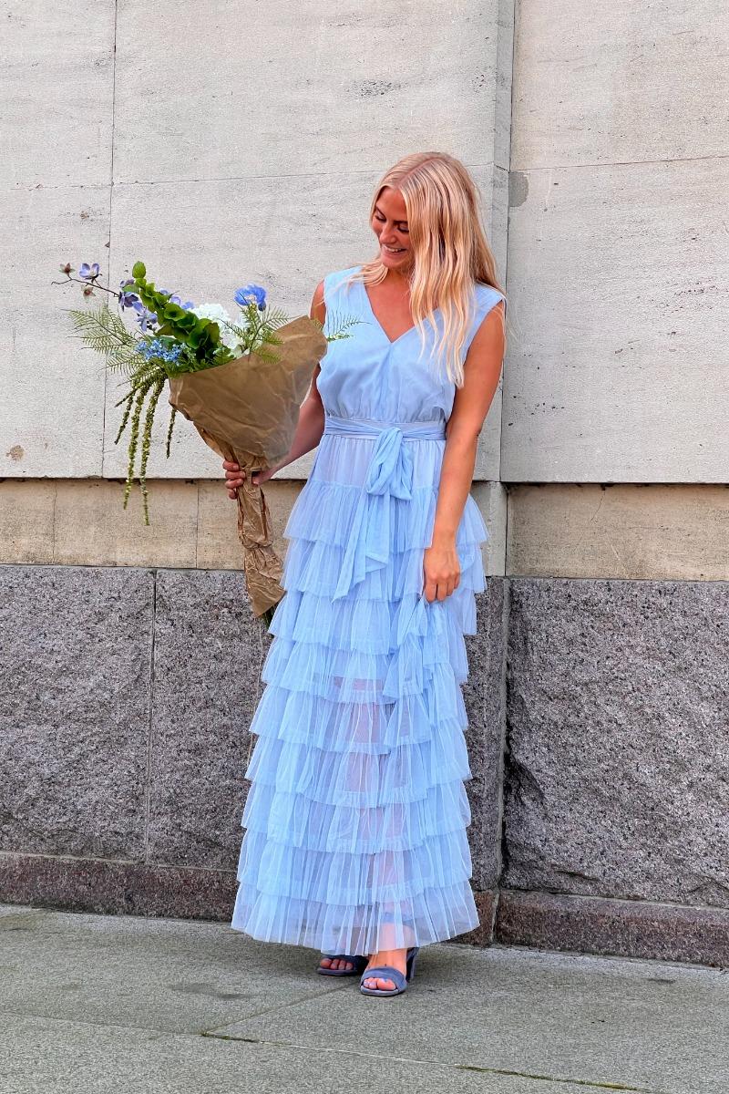 A View   Kjole   Miranda Dress   Light Blue fra A-view