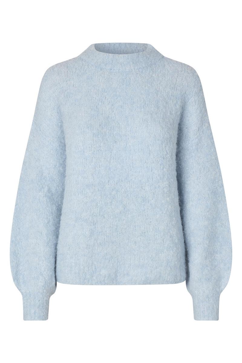 A View   Strik   Patrisia New Knit Pullover   Light Blue fra A-view