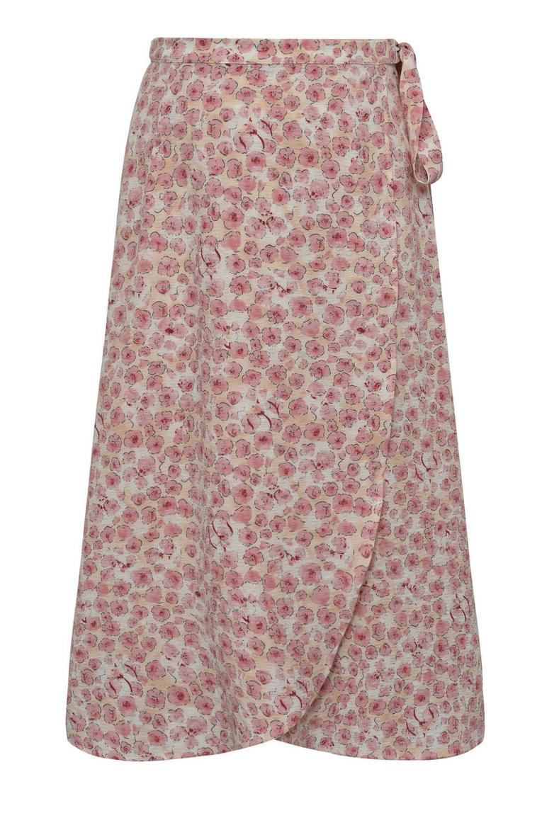 A View   Nederdel   Peony Wrap Skirt   Rose Pink fra A-view