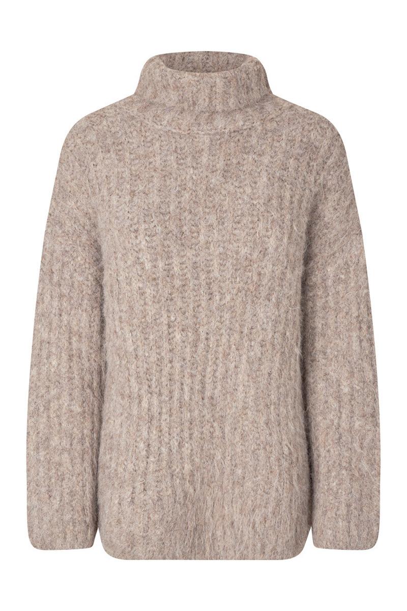 A View   Strik   Orchid Knit   Light Brown fra A-view