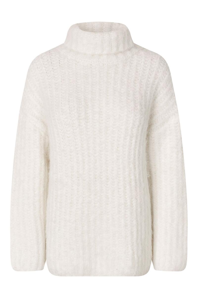 A View   Strik   Orchid Knit   White fra A-view