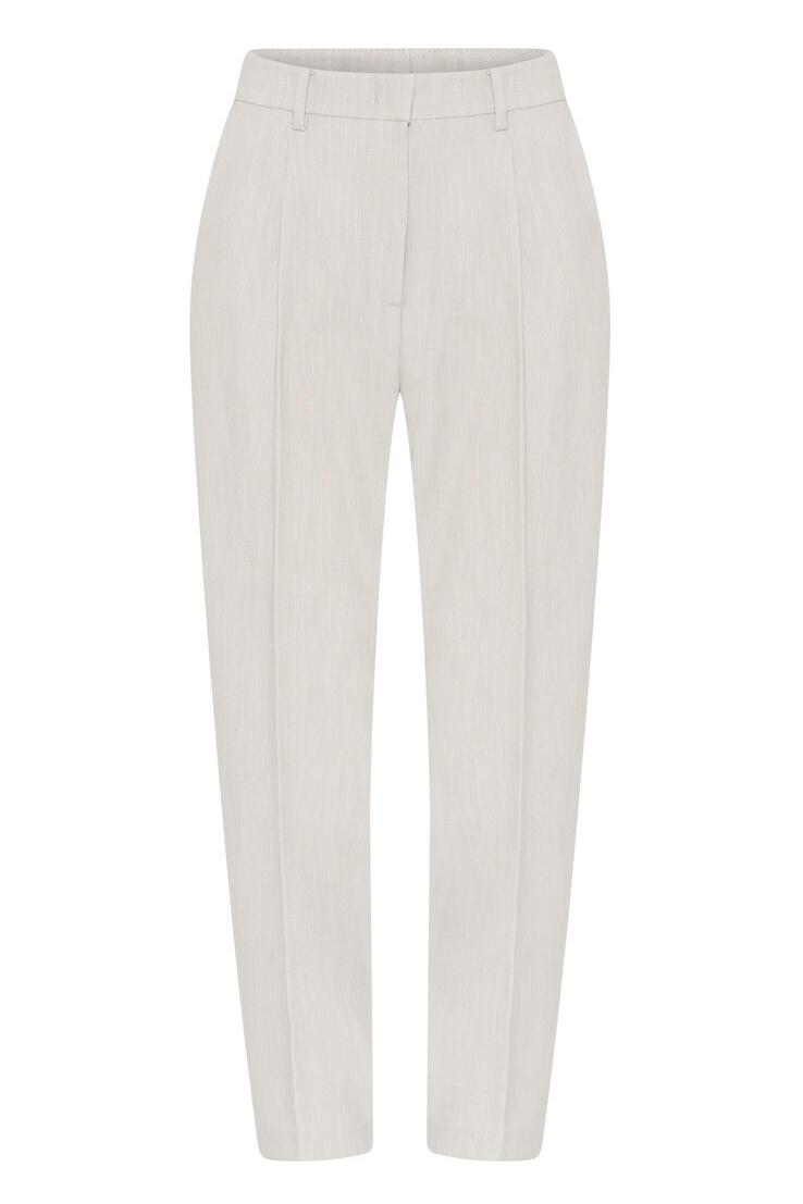 Bukser   Cindysusbbdagny Pants   Silver Cloud Melange fra Bruuns Bazaar