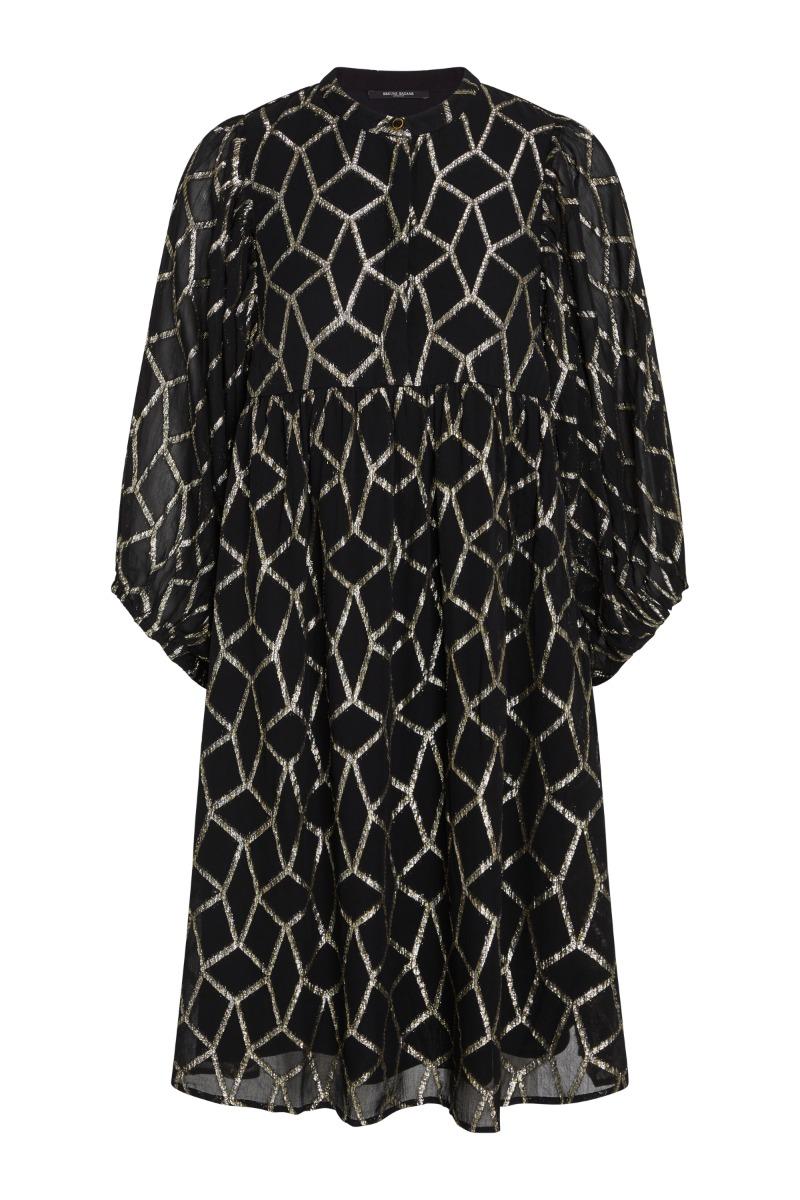 Kjole   Scomebb Sarina Dress   Black fra Bruuns Bazaar