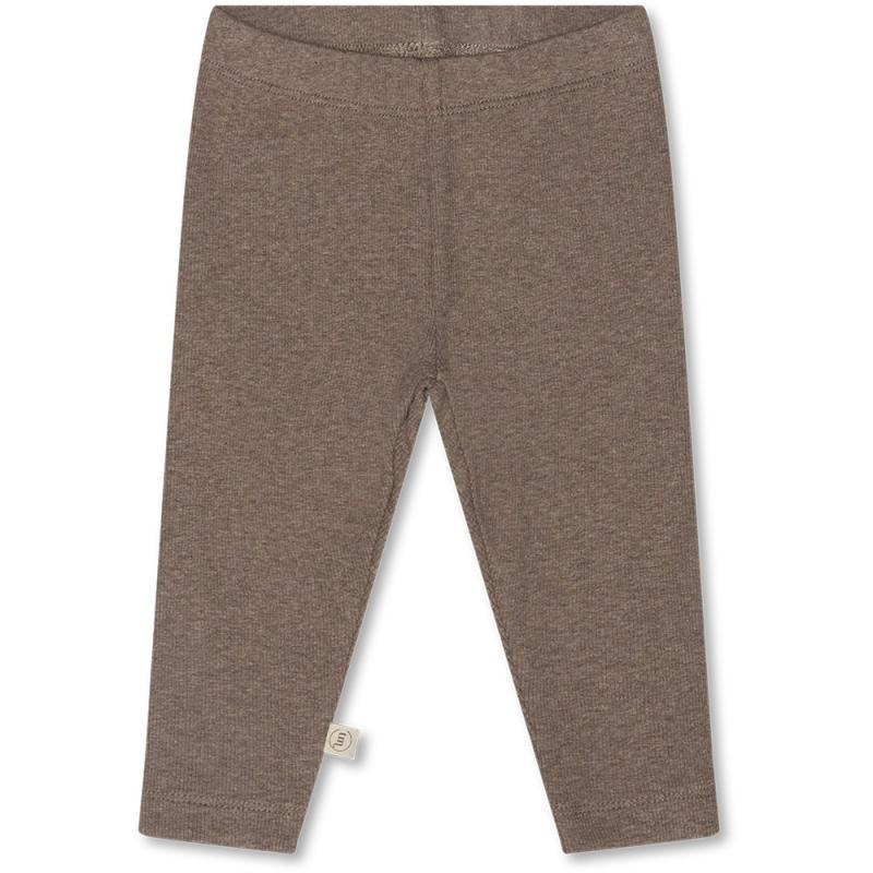 Cana Leggings   Brown Melange   80cm   12m fra That's Mine