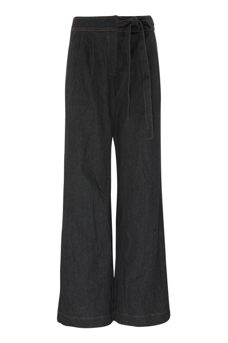 Jeans Randi Pants Solid Blue fra Continue