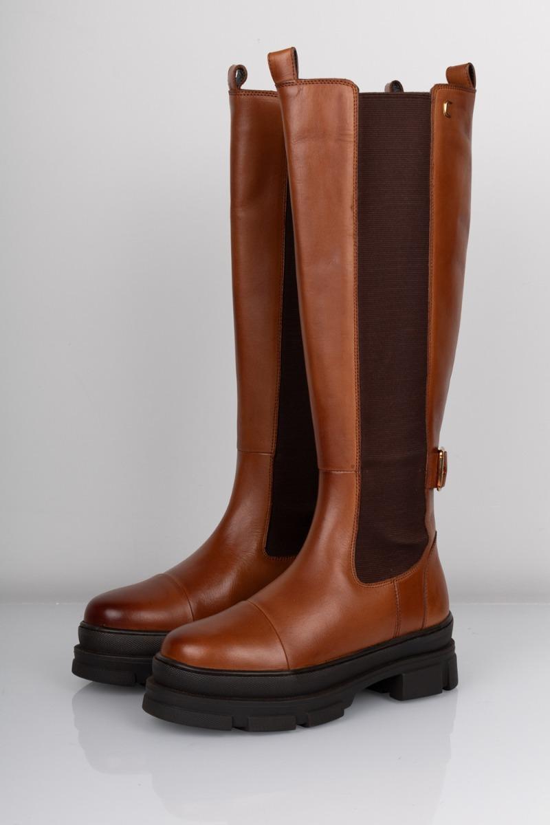 Støvler   The Follow Boot 1   Cognac fra Copenhagen Shoes