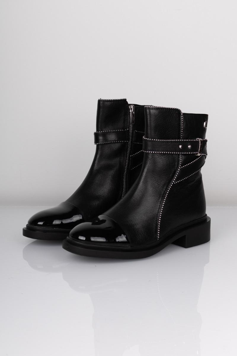 Støvle   My Moves   Black Patent fra Copenhagen Shoes