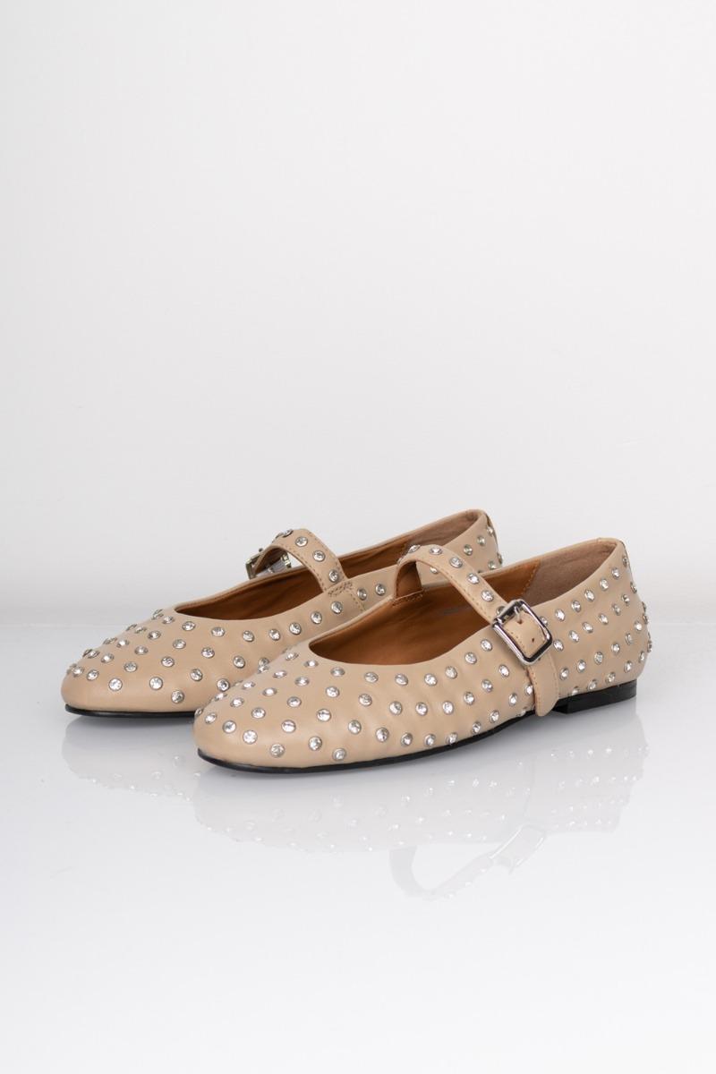 Sko   The Lovely Move   Beige fra Copenhagen Shoes