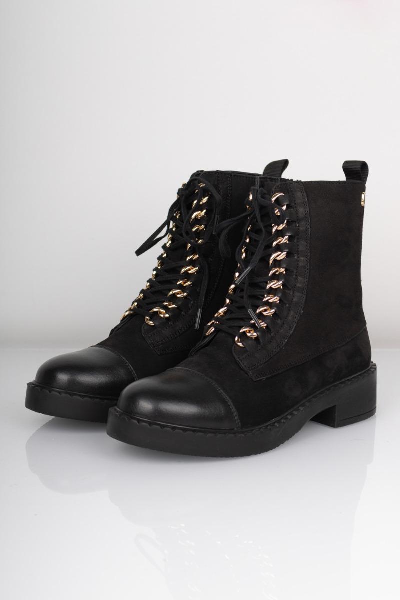 Støvle   New Rock And More   Black fra Copenhagen Shoes