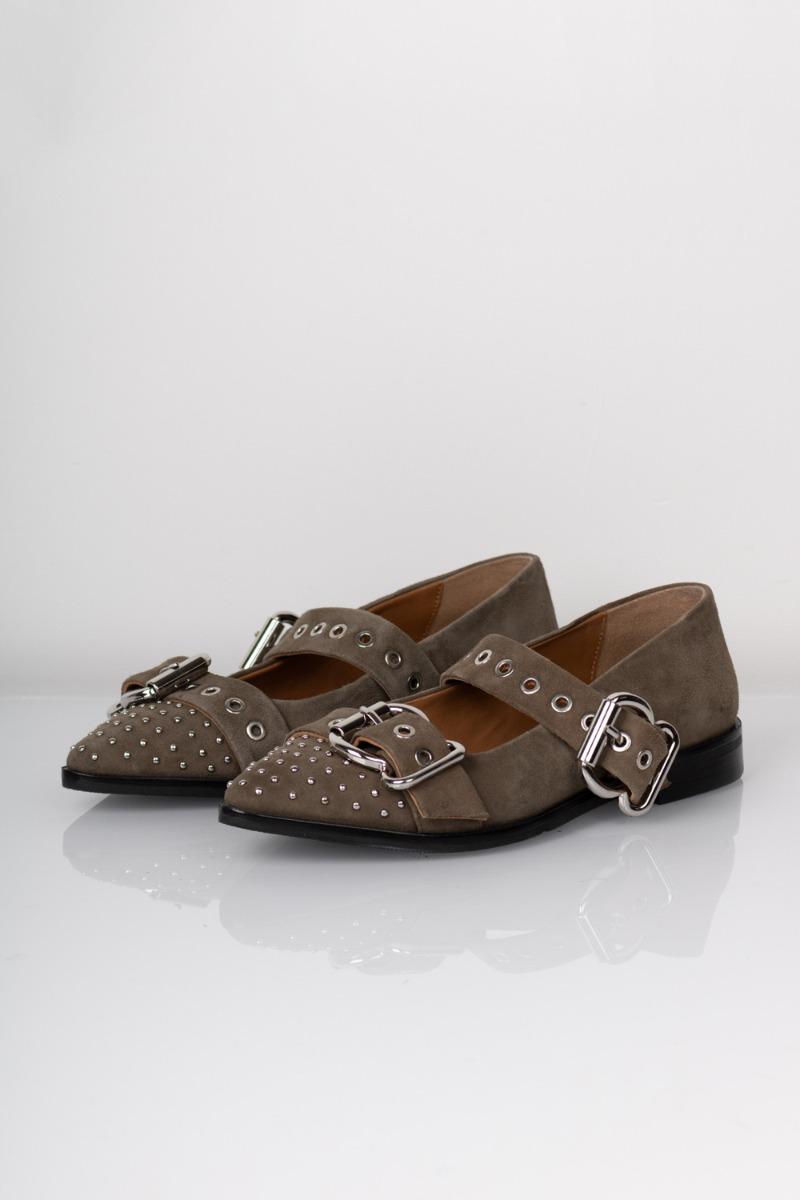 Sko   Future Vibes Suede   Green (levering Slut Februar) fra Copenhagen Shoes