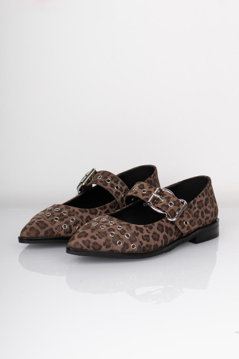 Ballerina   Moves And More   Leopard fra Copenhagen Shoes