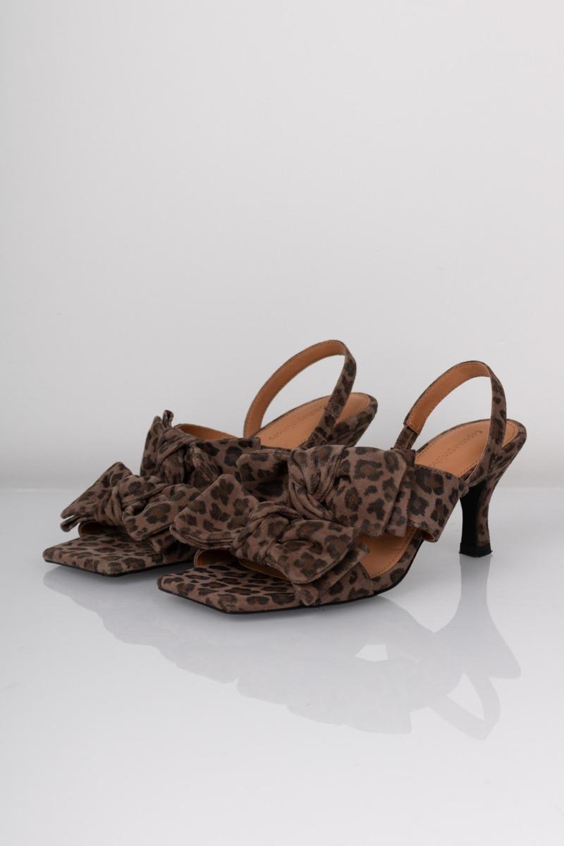 Stilet   Butterfly Heel Lep.   Leopard fra Copenhagen Shoes