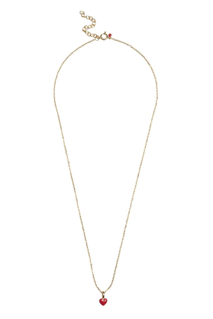 Halskæde   Necklace, Amore   Red fra Enamel