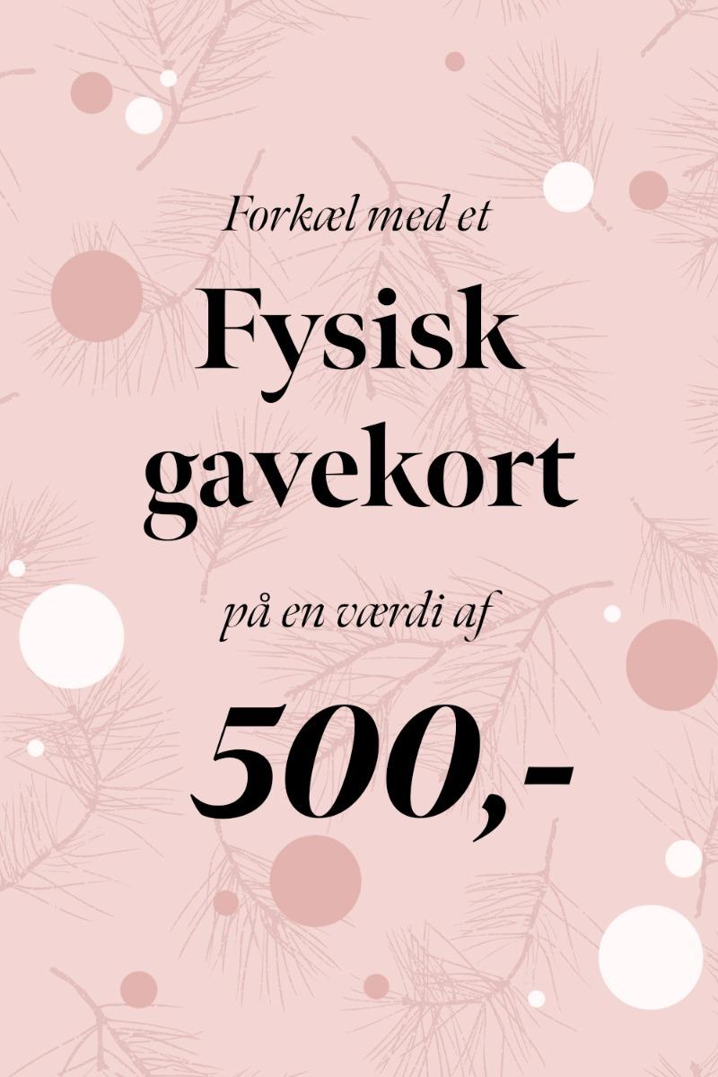 Forkæl Med Et Fysisk Gavekort   Værdi 500 Kr. fra Lykkebylykke