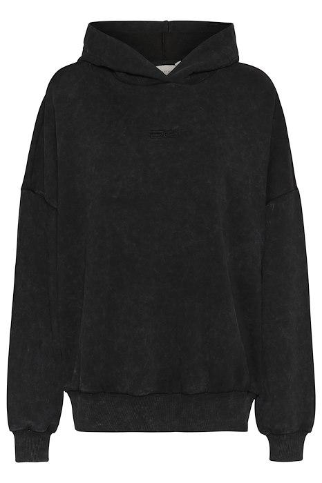 Sweat   Maiellagz Oz Hoodie   Black Washed fra Gestuz
