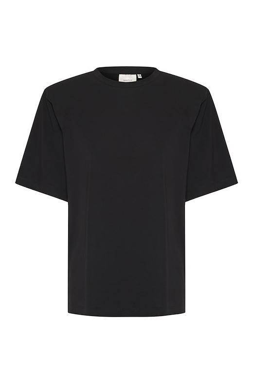 T Shirt   Samurillygz Back Emb Tee   Black fra Gestuz