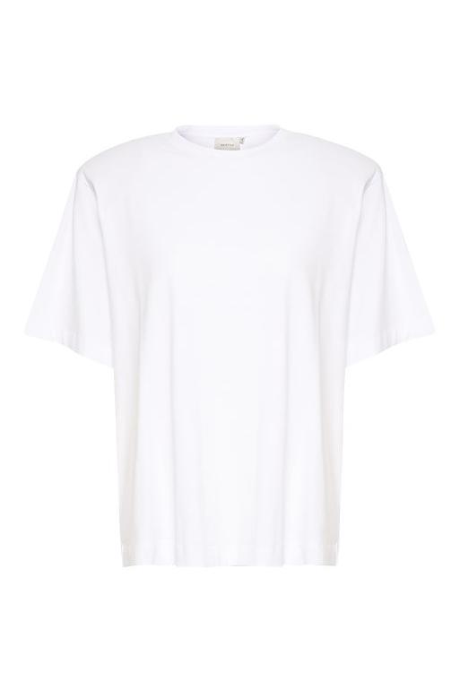 T Shirt   Samurillygz Back Emb Tee   Bright White fra Gestuz