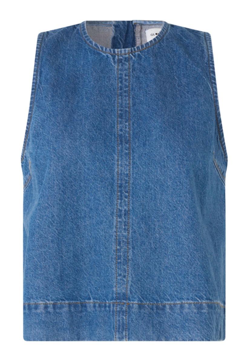 Top   Rihne G   Vintage Blue Wash (levering Midt Marts) fra Global Funk