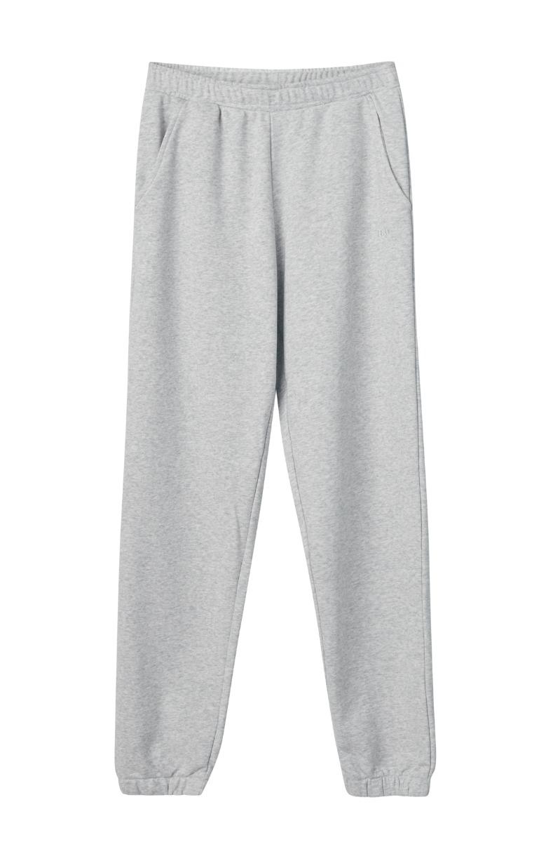 Bukser   Basic Base Woman Sweat Pant   Light Grey Melange fra H2o
