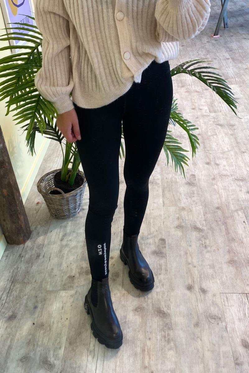 Leggings   Kerteminde Woman Lykke Tights   Black fra H2o