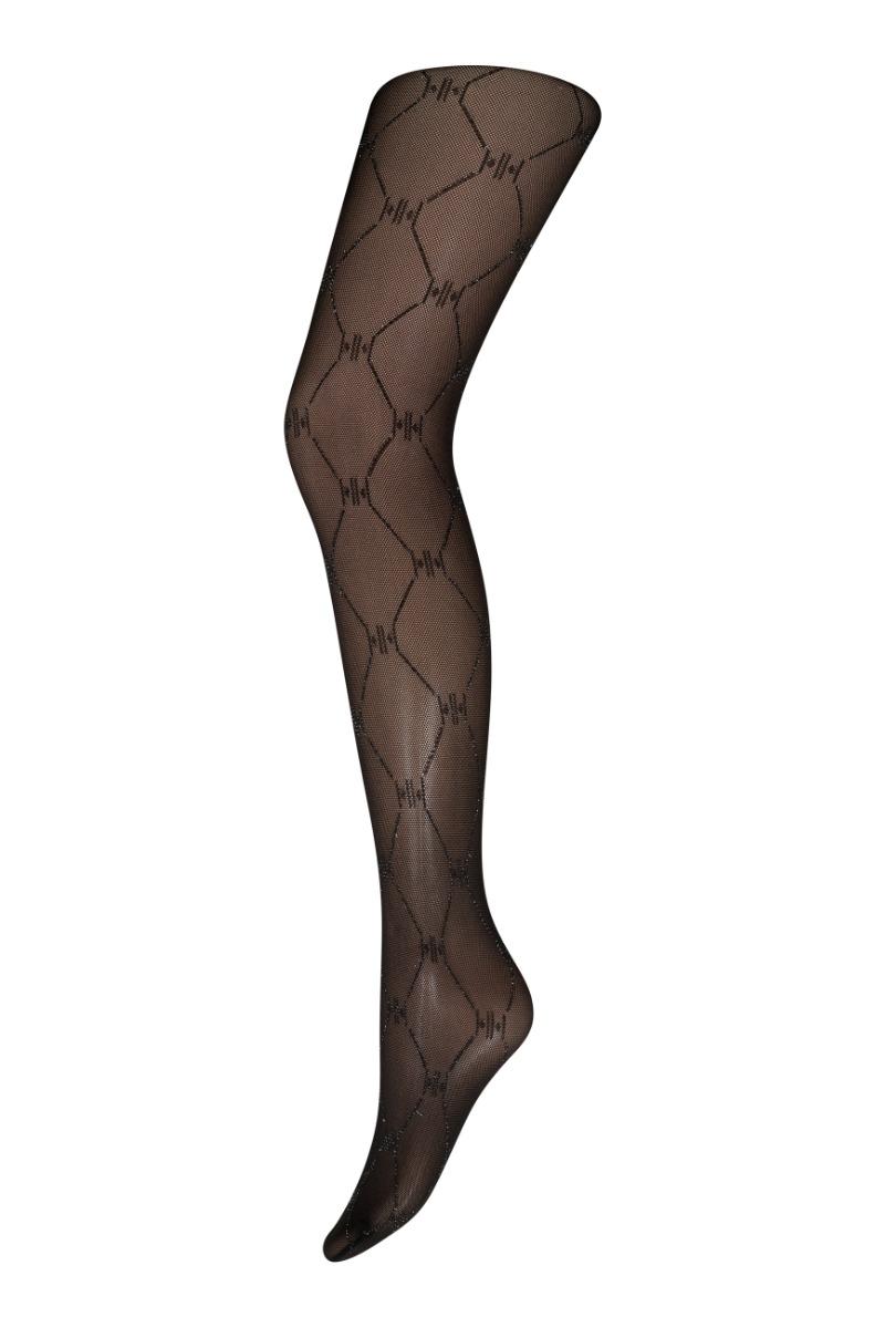 Strømpebukser   Htd Tights W Lurex   Sølv fra Hype The Detail
