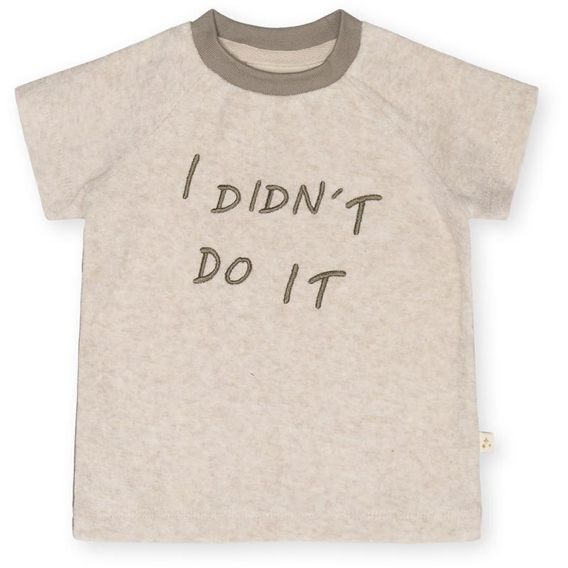 Sylvester T Shirt   Creme Melange   92cm   2y fra That's Mine