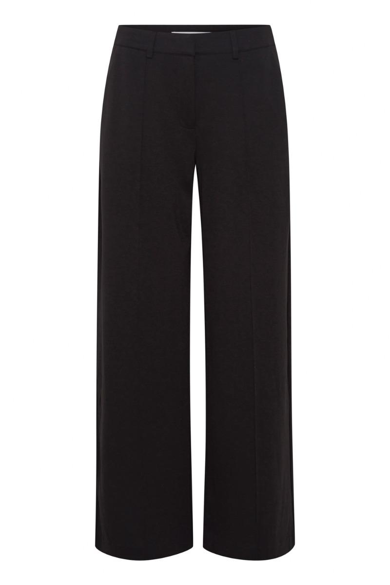 Bukser   Ih Kate Sus Office Wide Pants   Black fra Ichi