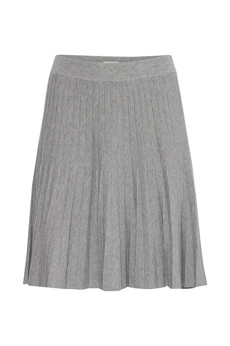 Nederdel   Ih Ezanora Sk   Grey Melange fra Ichi