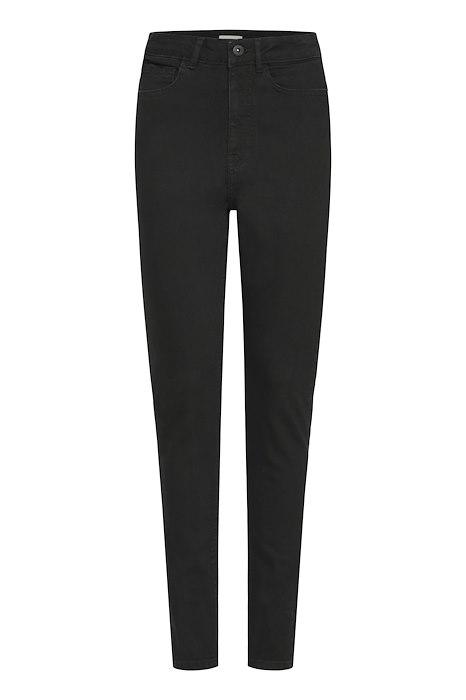 Jeans   Twiggy Slim Hw   Black fra Ichi