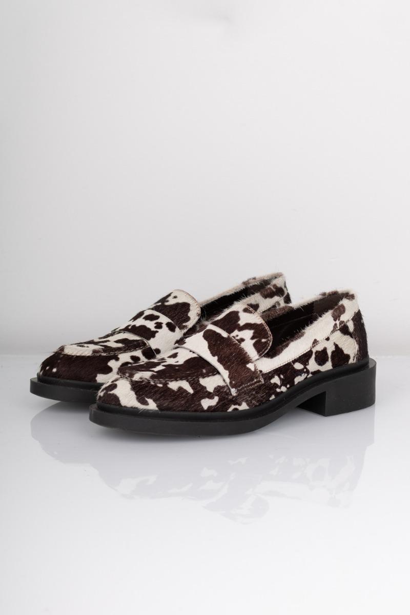 Sko   Celina   White Brown (levering Slut Marts) fra Copenhagen Shoes