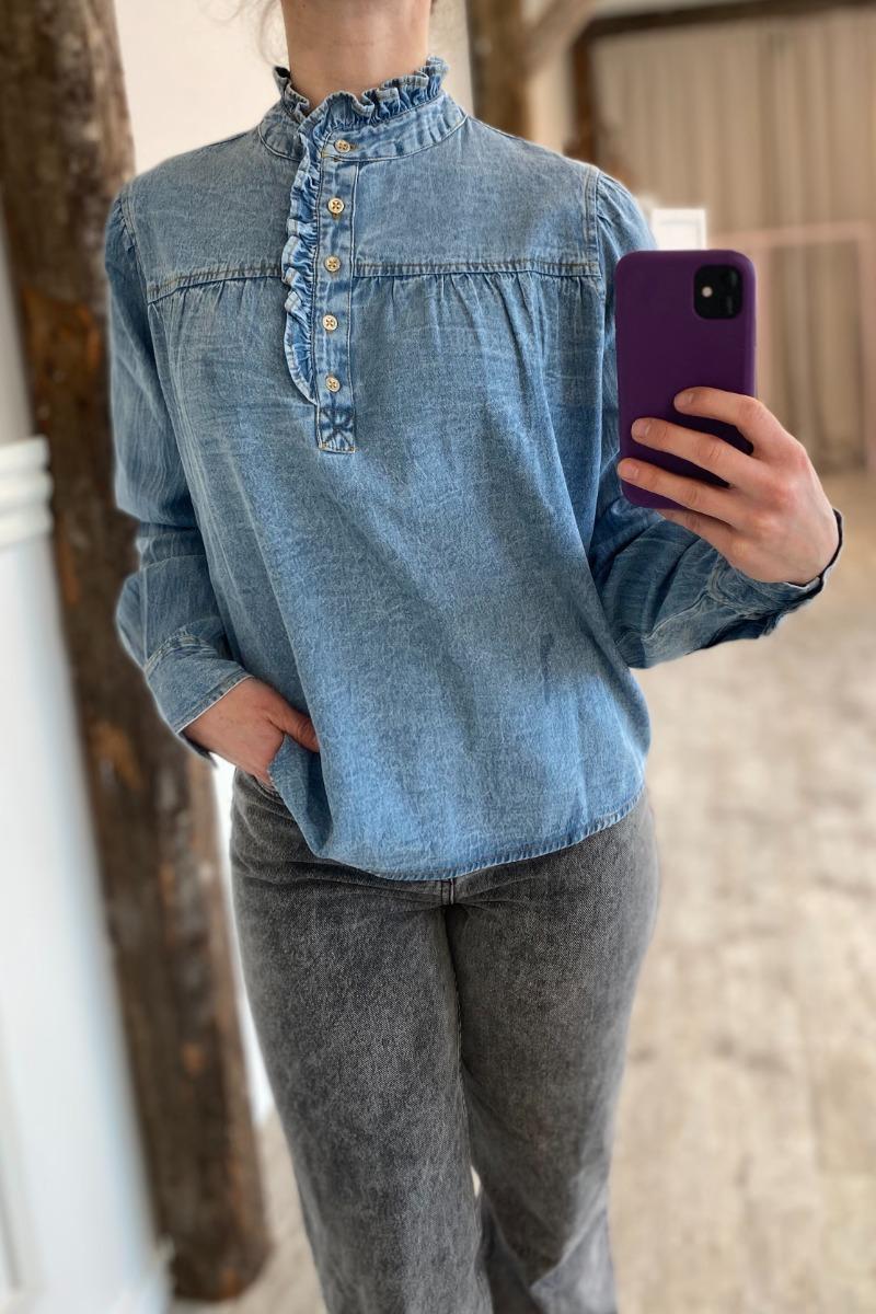 Bluse   Ubisa Sh   M. Denim fra Sisters Point