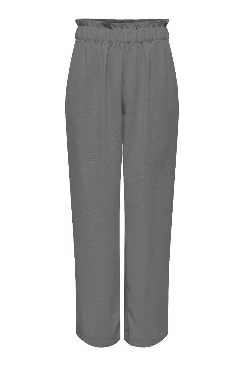Bukser   Divya Life Hw Wide Pants   Steel Gray fra Jdy