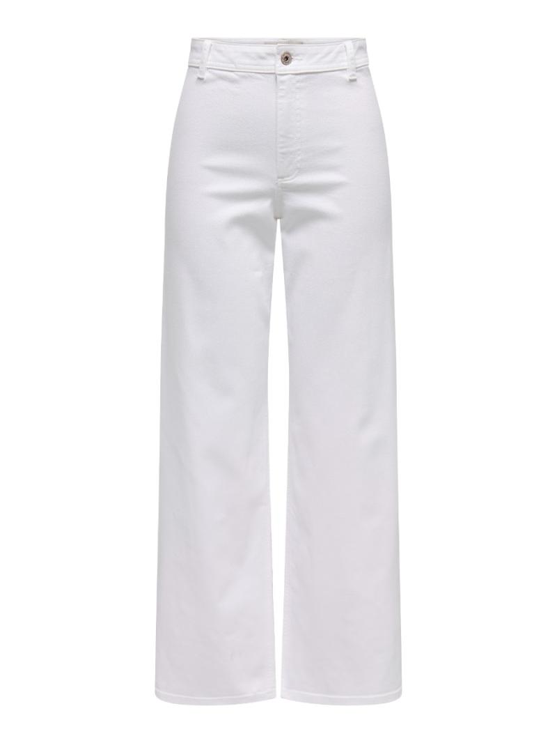 Jeans   Iris Hw Wide Pant   White fra Jdy