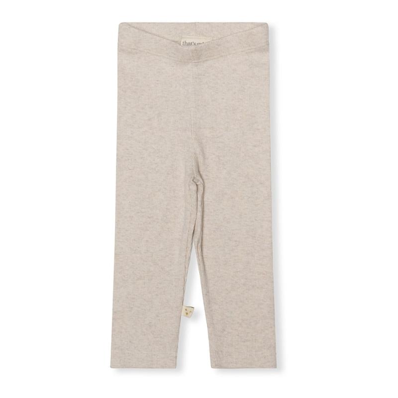 Cana Leggings   Light Brown Melange   50cm   0m fra That's Mine
