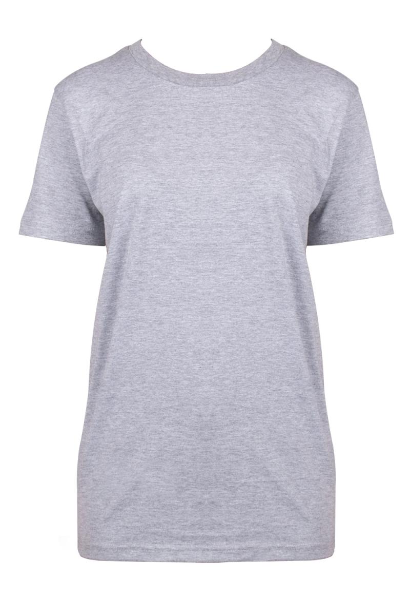 Lykke By Lykke   T Shirt   Lucky T Shirt   Grey fra Lykkebylykke