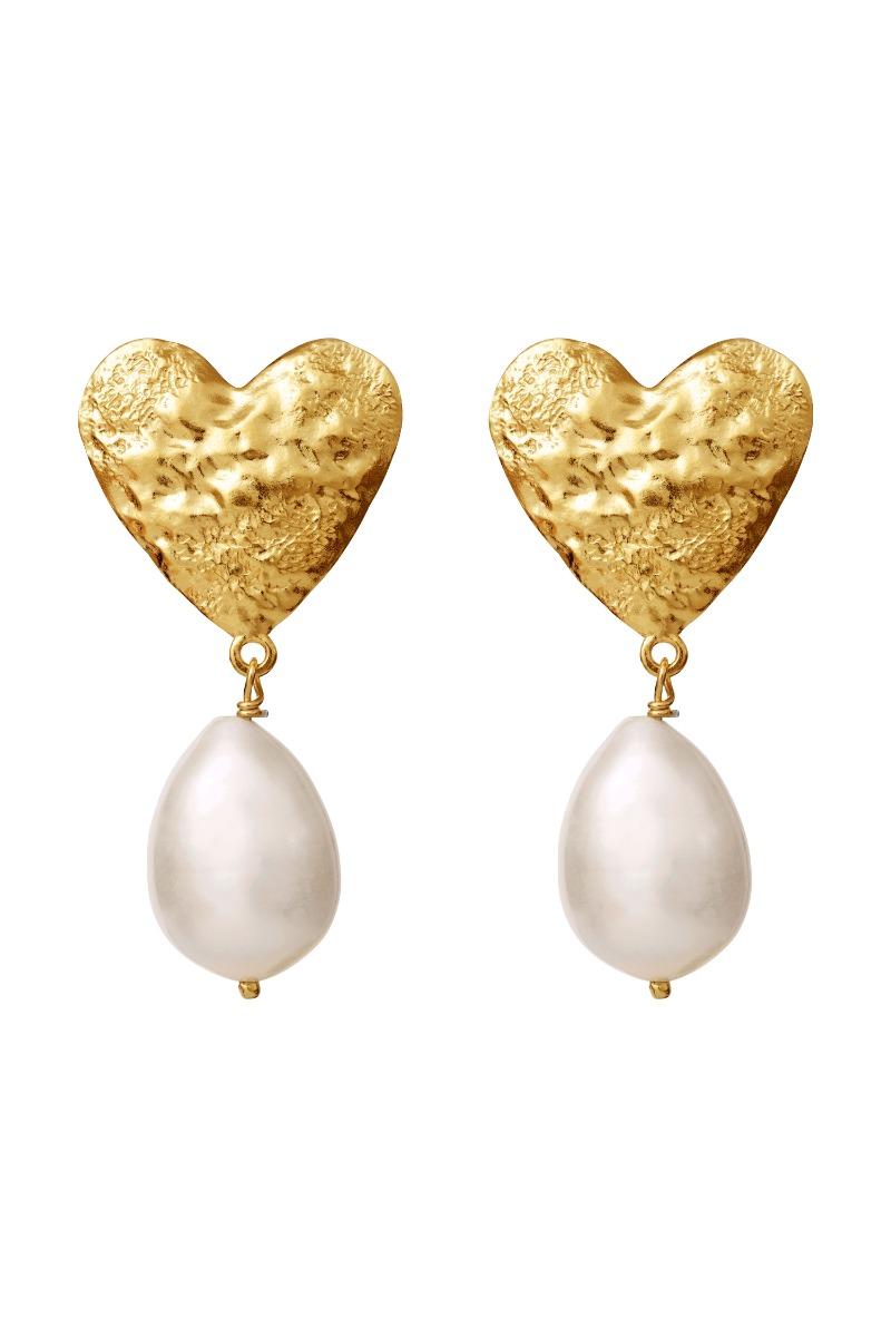 øreringe   Luba Earrings   Guld fra Maanesten