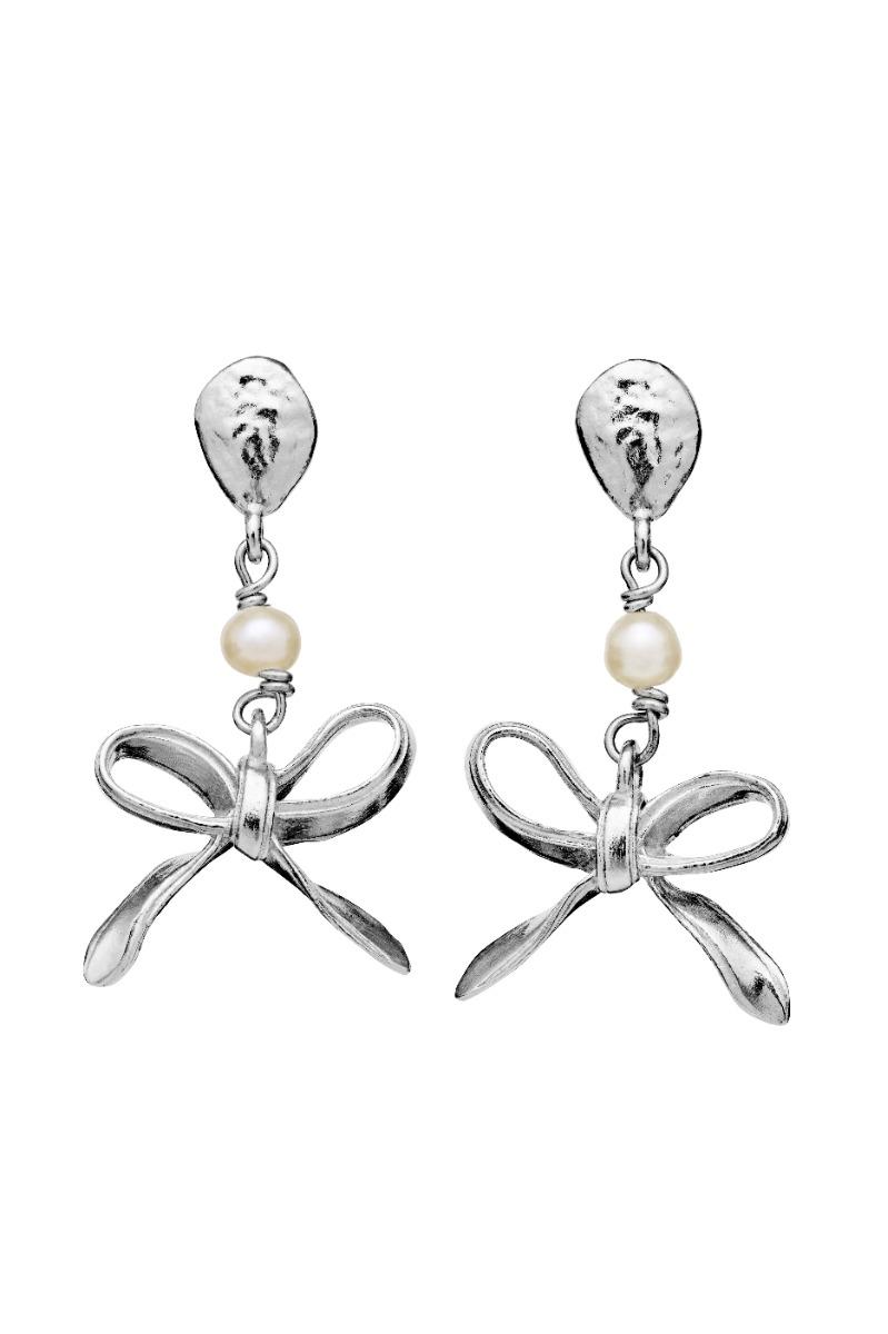 øreringe   Lauren Earrings   Sølv fra Maanesten