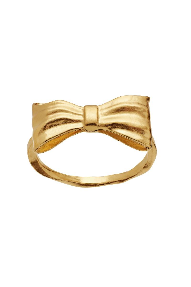 Ring   Satin Ring   Guld fra Maanesten